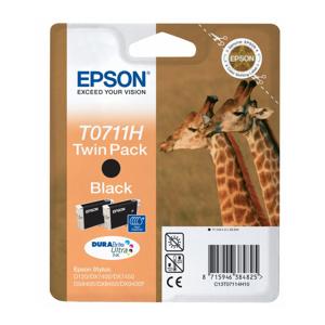 EPSON C13T07114H10 black 2-pack