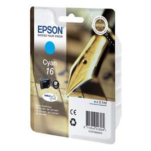 EPSON Singlepack Cyan T16