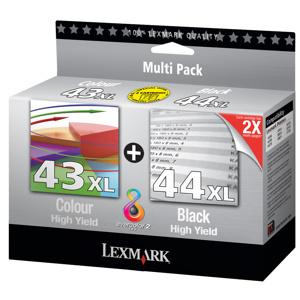Lexmark dvojbalenie no.43XL+44XL