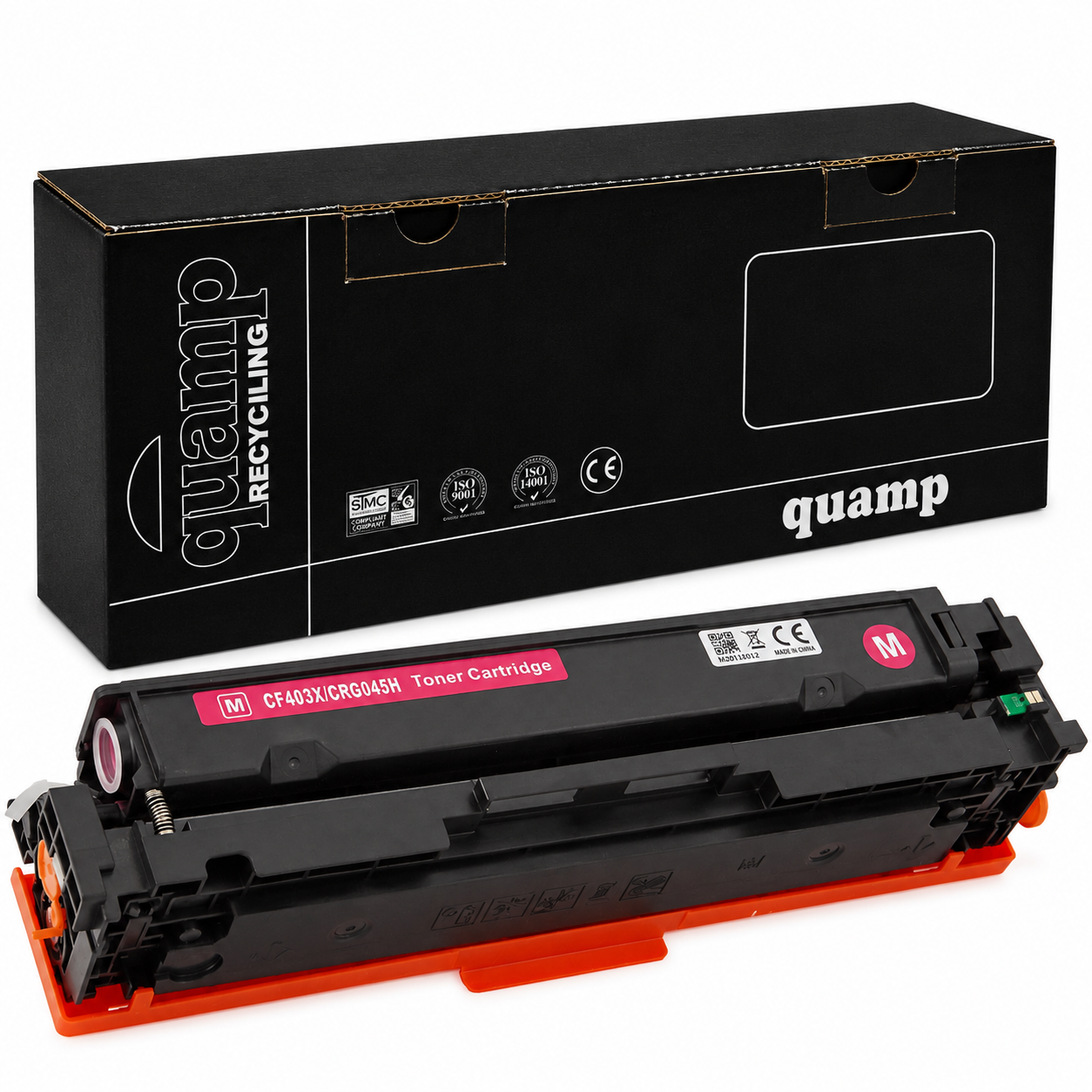 Kompatibilný laserový toner HP-CF403X/CRG045M magenta  2200 strán