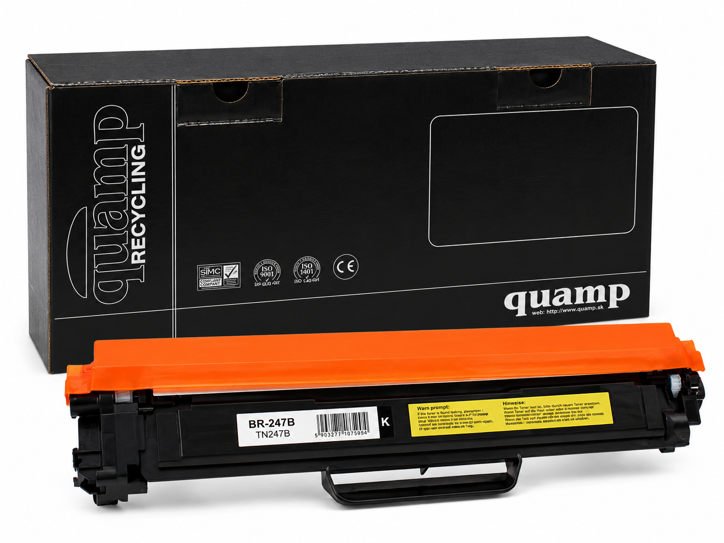 Kompatibilný laserový toner Brother BR-247B | TN247B black  3000 strán