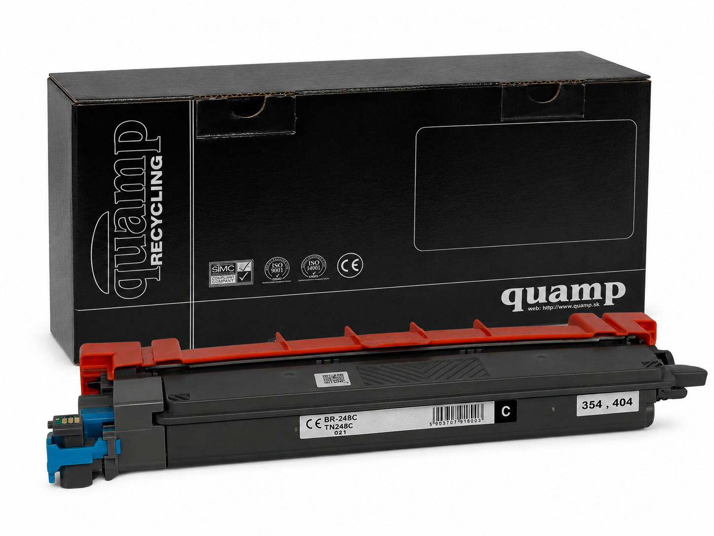 Kompatibilný laserový toner Brother BR-248XC | TN248C XL cyan  2300 strán