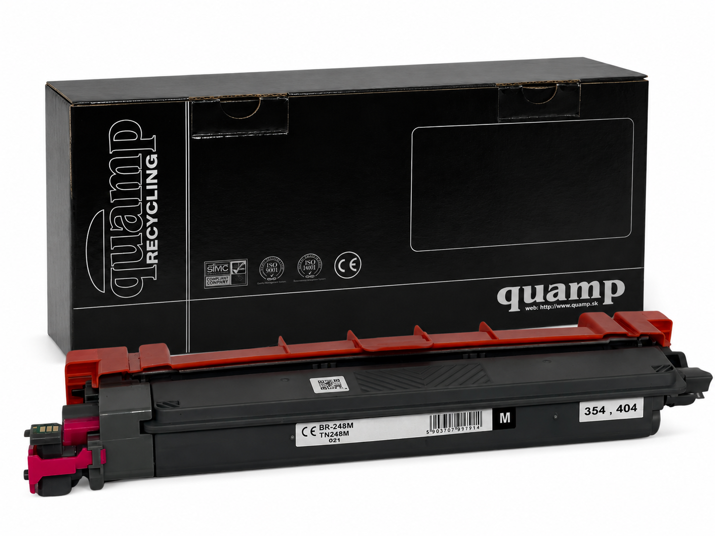 Kompatibilný laserový toner Brother BR-248XM | TN248M XL magenta  2300 strán