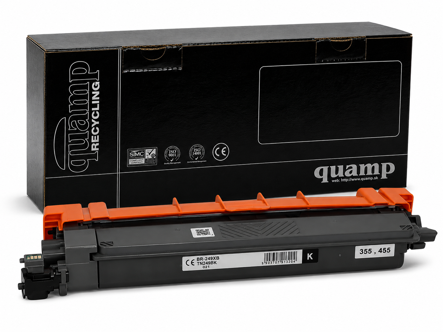 Kompatibilný laserový toner Brother BR-249XB | TN249BK black  4500 strán