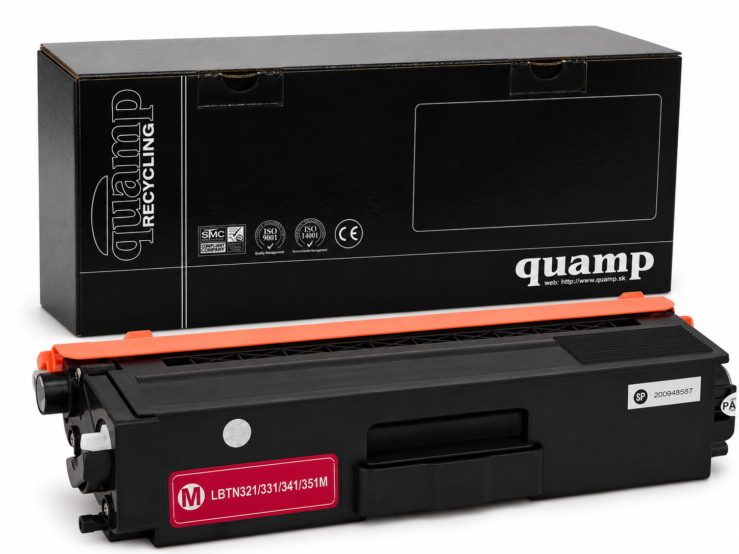 Kompatibilný laserový toner Brother BR-321M | TN321M magenta  1500 strán