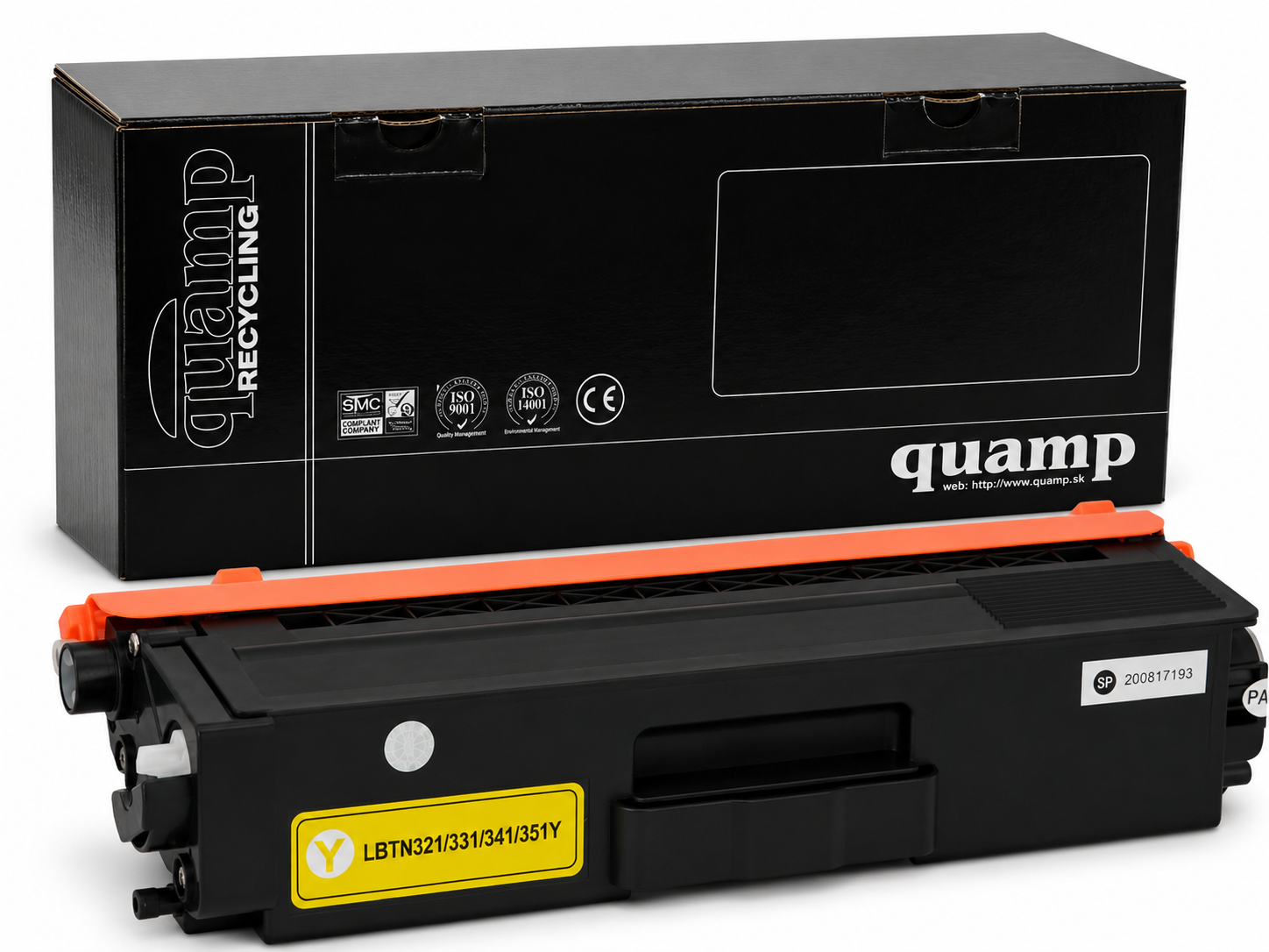 Kompatibilný laserový toner Brother BR-321Y | TN321Y yellow  1500 strán