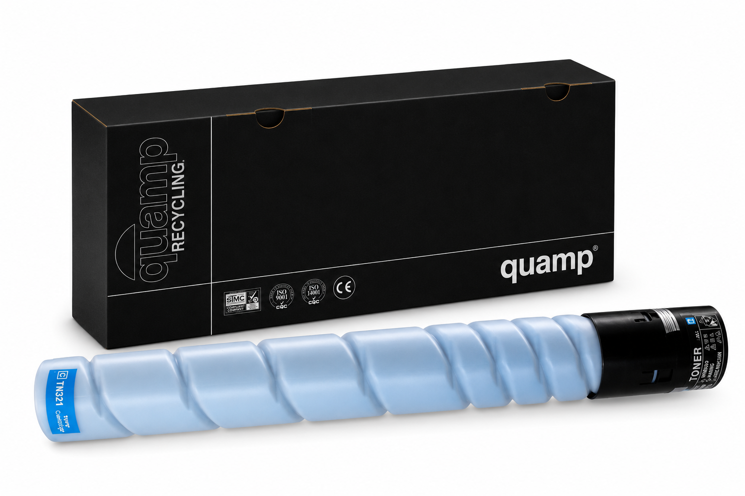 Kompatibilný laserový toner KM-TN321C | A33K450 cyan  25000 strán