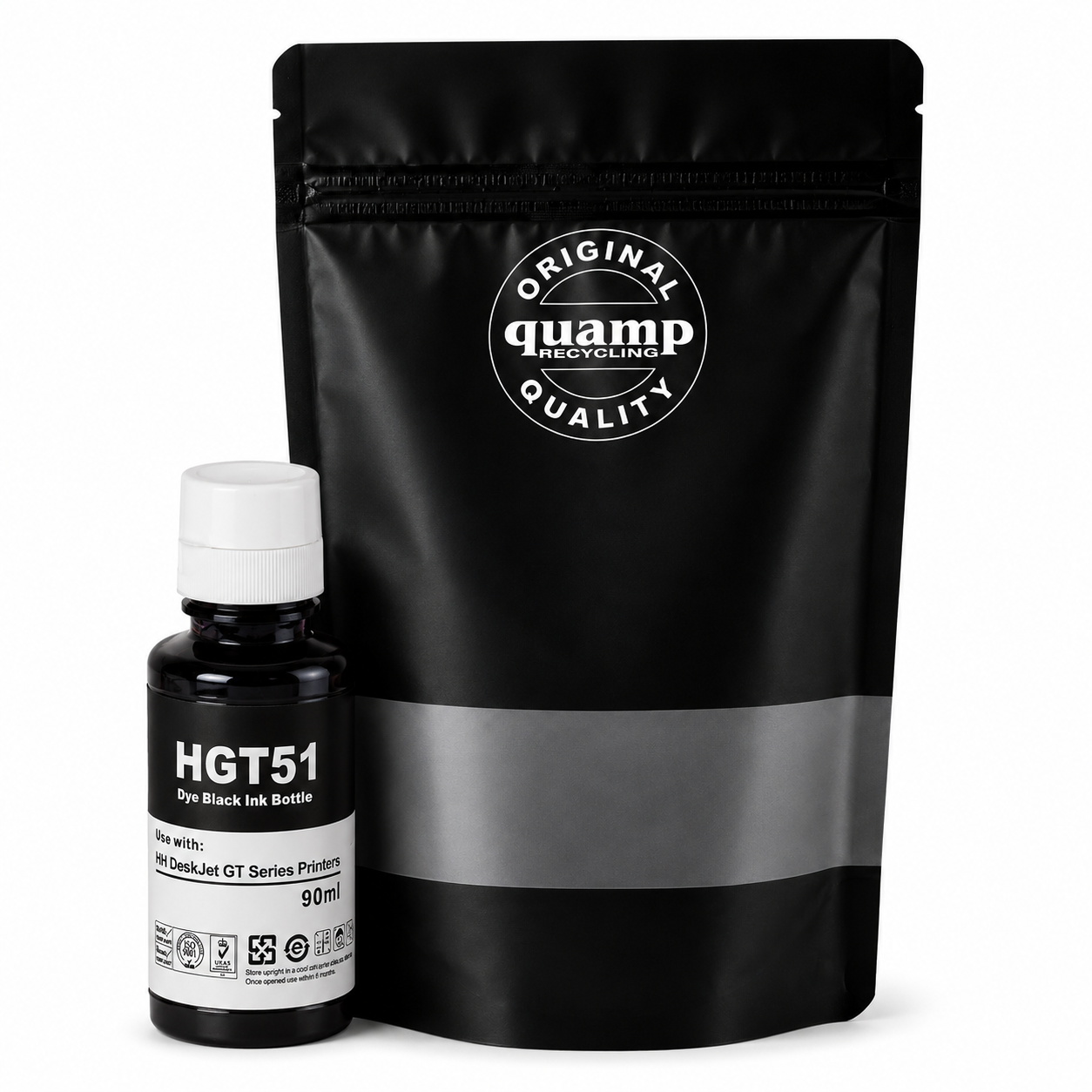 Kompatibilný atrament HP-GT51XLB | X4E40AE 90 ml