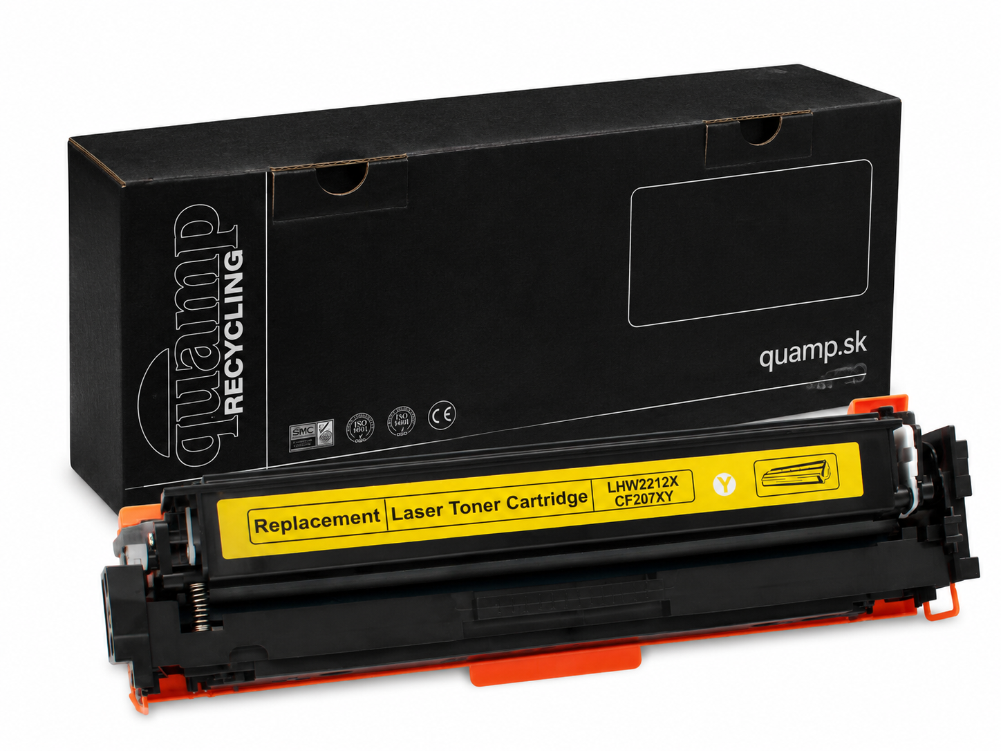 Kompatibilný laserový toner HP-207XY.K | no chip | W2212X 2450 strán