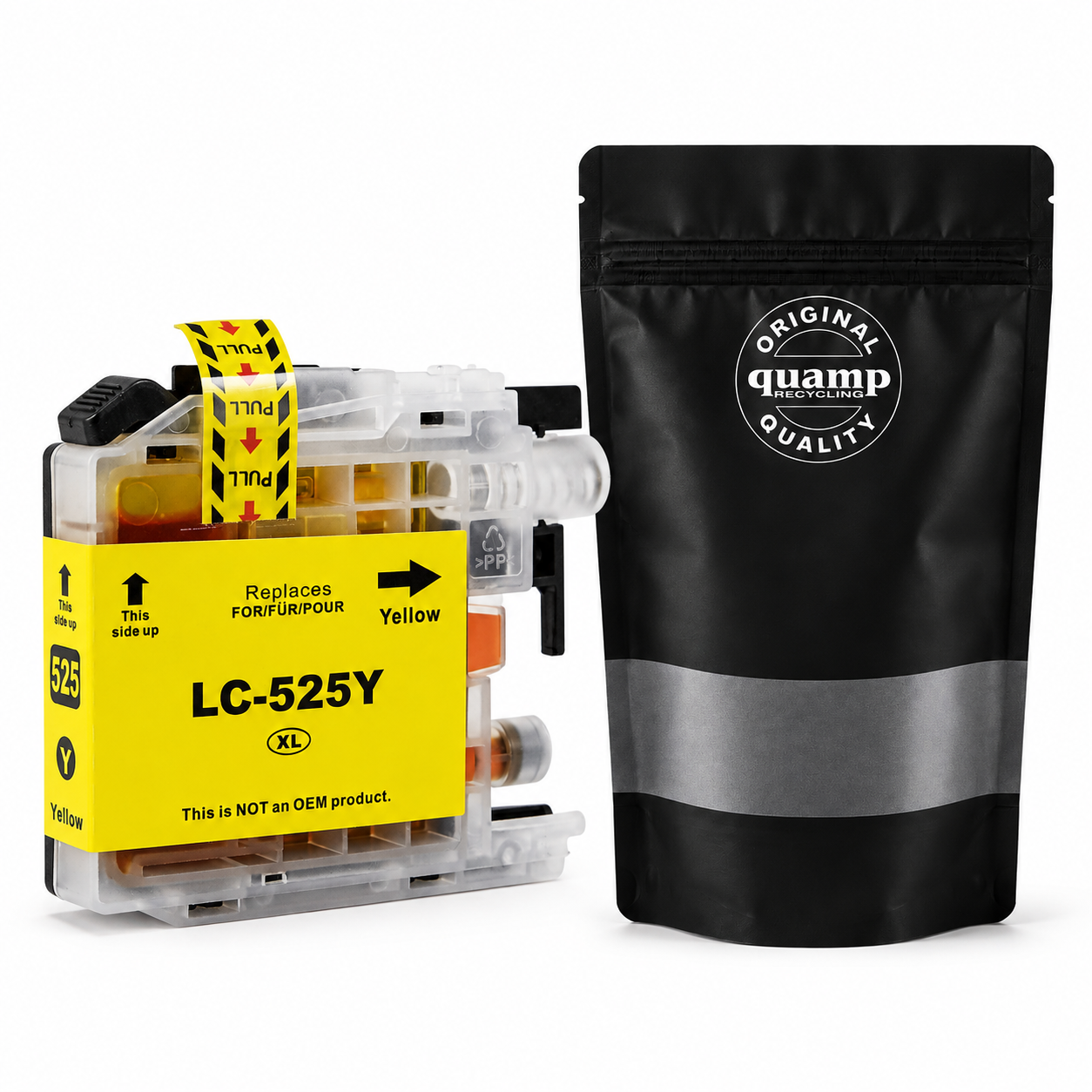 Kompatibilná atramentová náplň Brother BR-525XY | LC525XLY