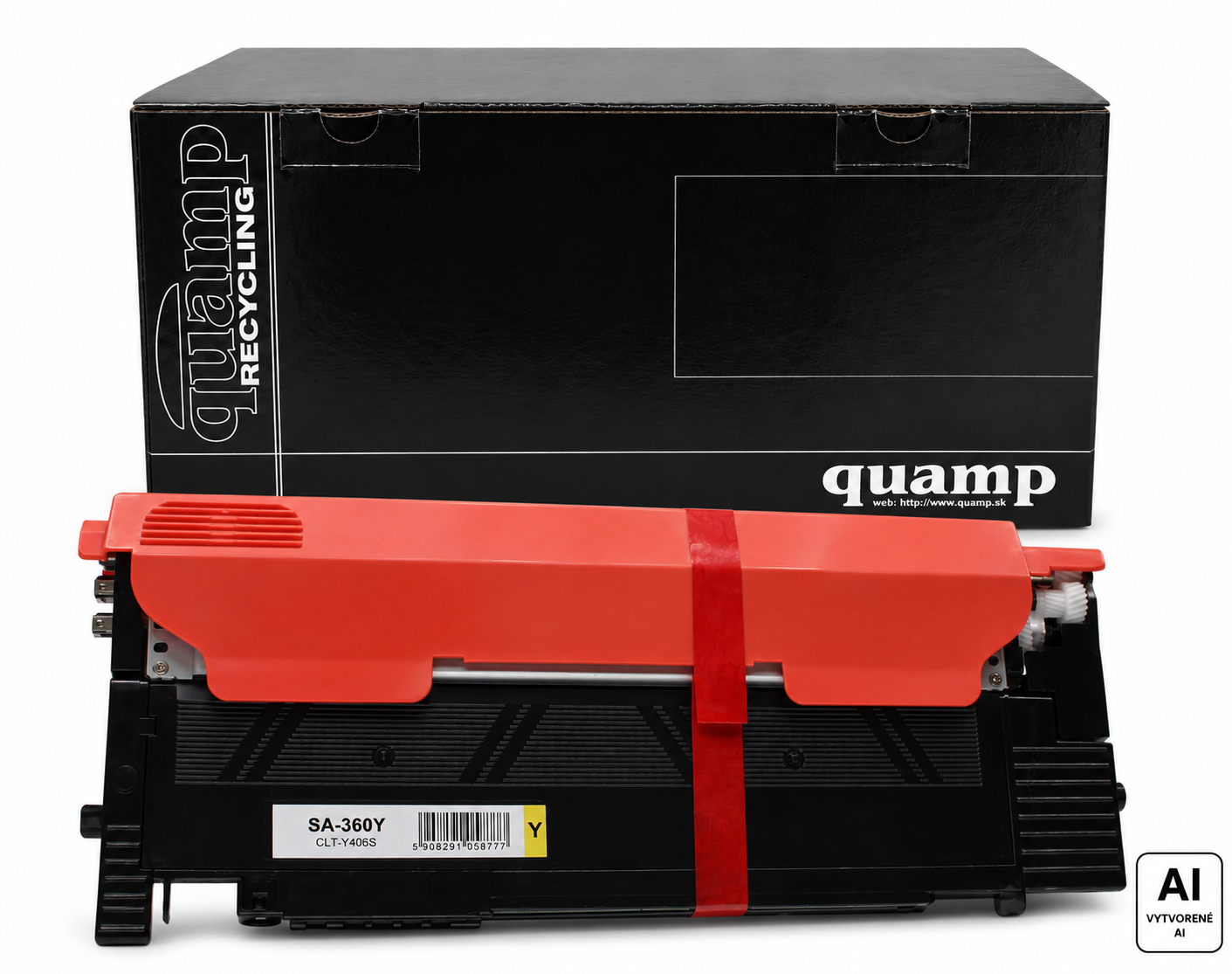 Kompatibilný laserový toner Samsung SA-360Y | CLTY406S  1000 strán
