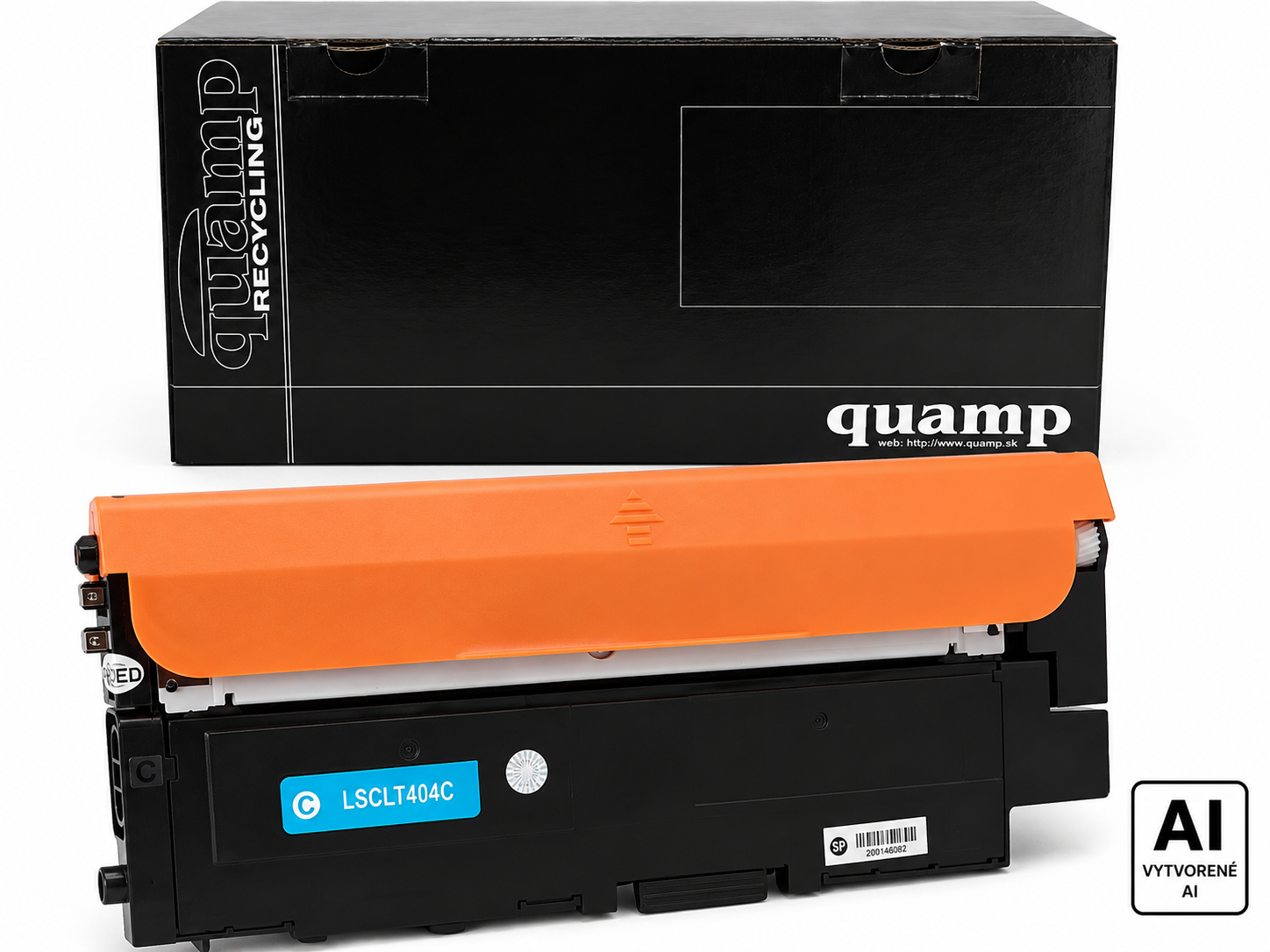 Kompatibilný laserový toner Samsung SA-430C | CLTC404S  1000 strán