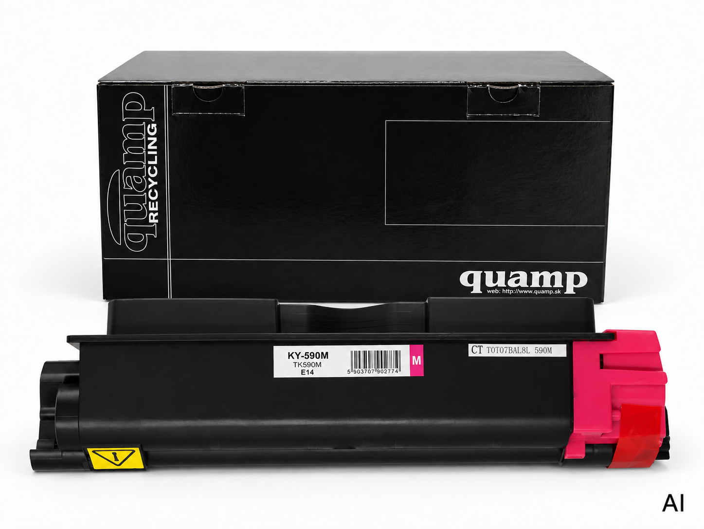 Kompatibilný laserový toner Kyocera  KY-590M | TK590M  5000 strán