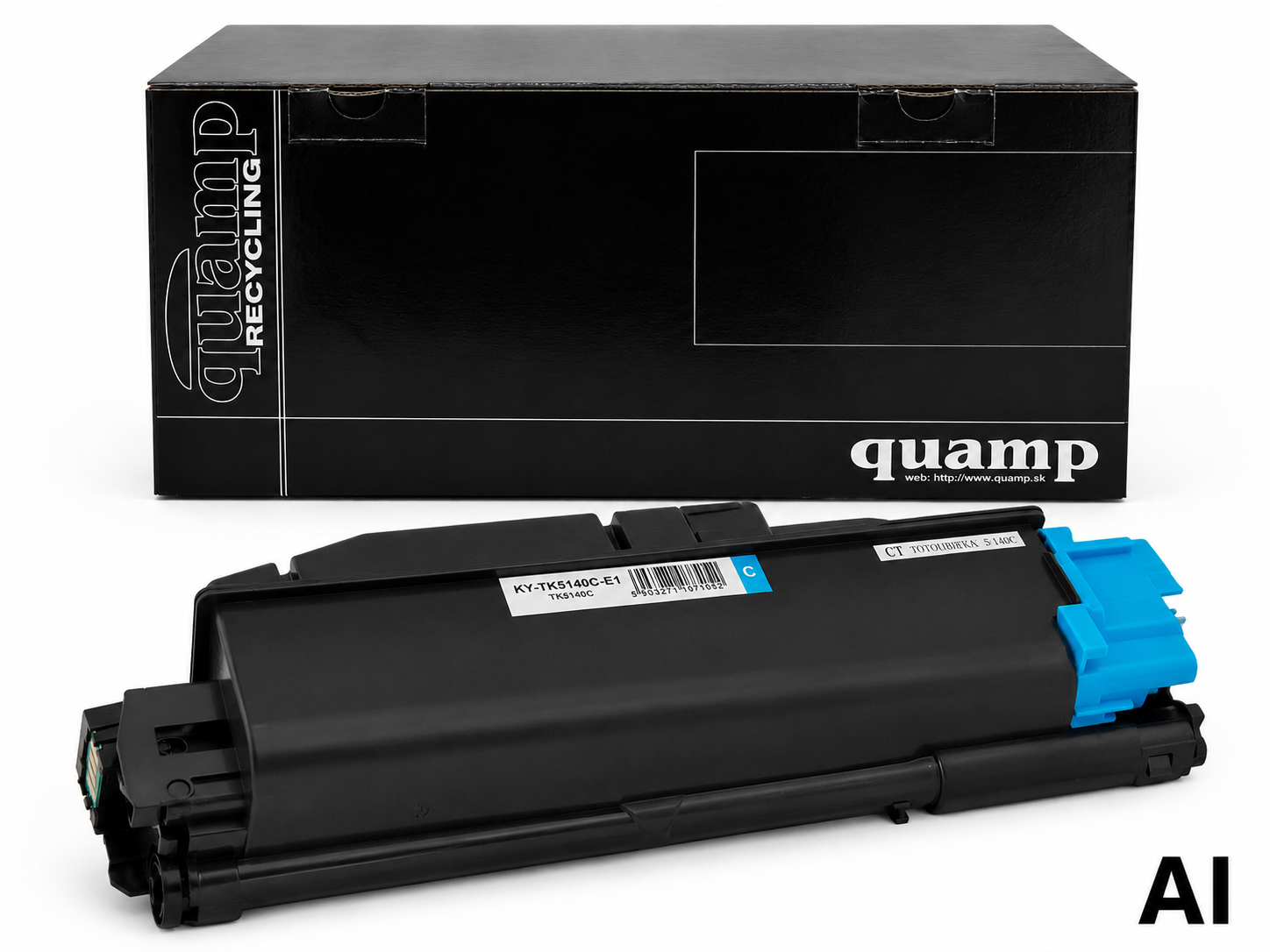 Kompatibilný laserový toner Kyocera   KY-TK5140C | TK5140C  5000 strán