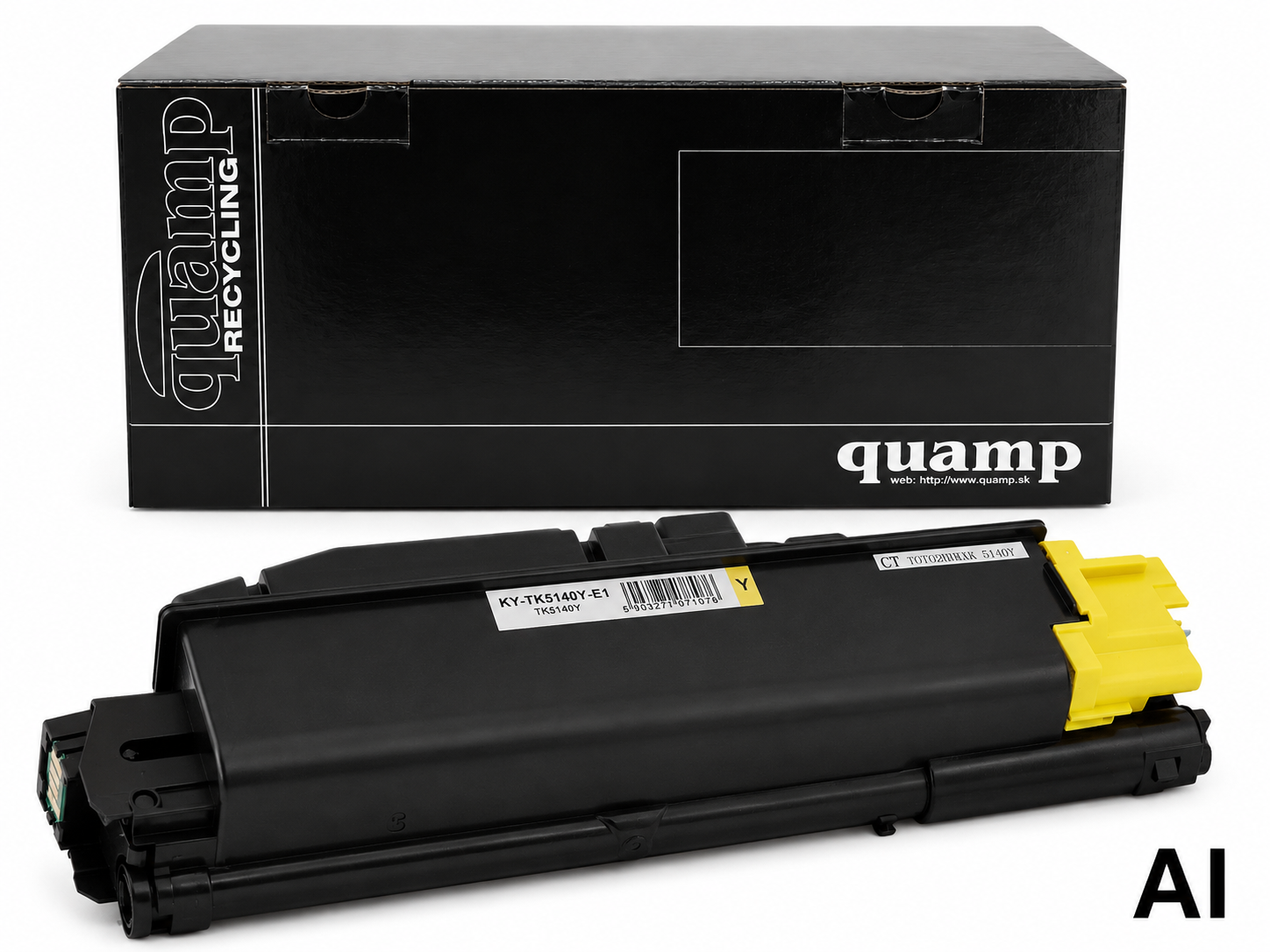 Kompatibilný laserový toner Kyocera   KY-TK5140Y | TK5140Y  5000 strán