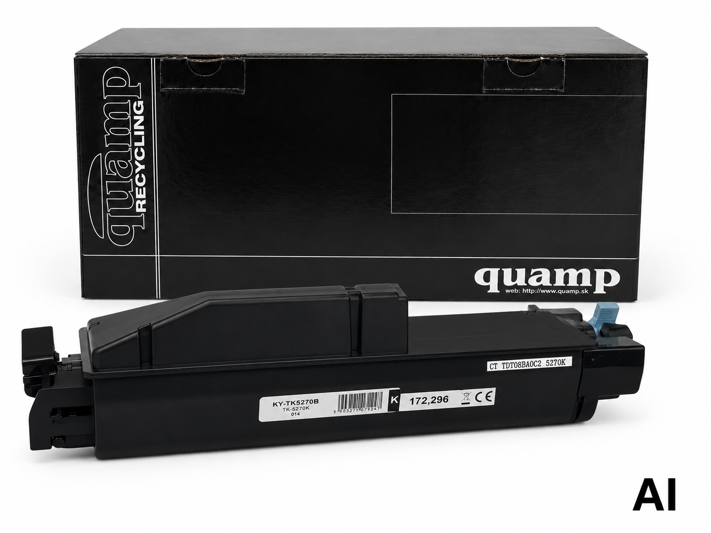 Kompatibilný laserový toner Kyocera   KY-TK5270B | TK5270K  8000 strán
