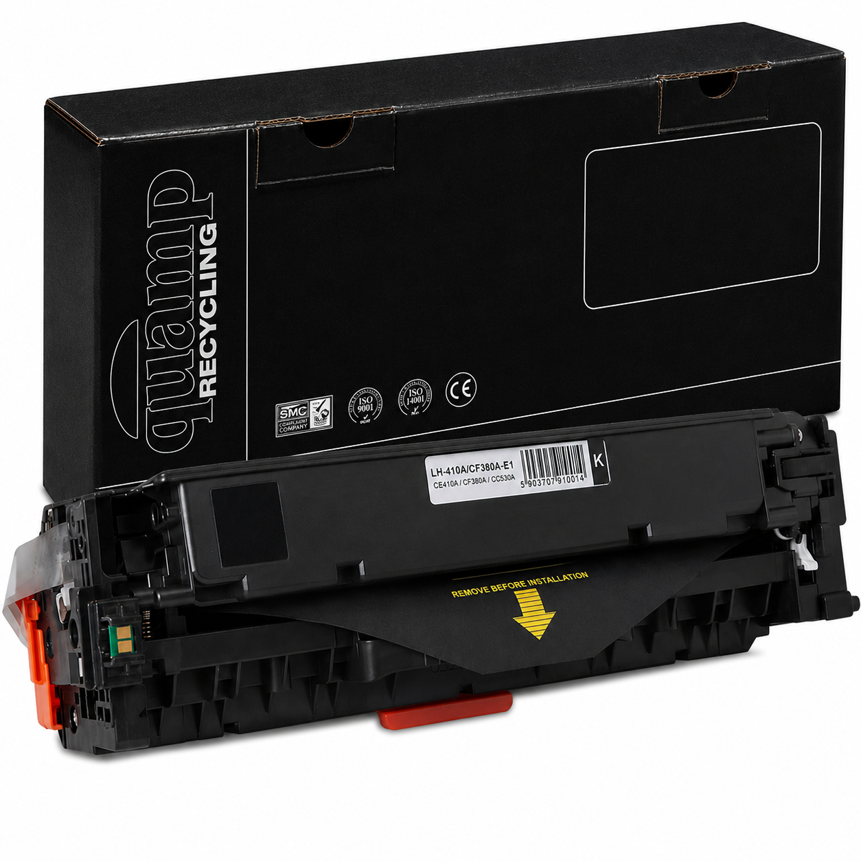 Kompatibilný laserový toner Toner HP-410A/CF380A | CE410A / CF380A / CC530A black  3500 strán