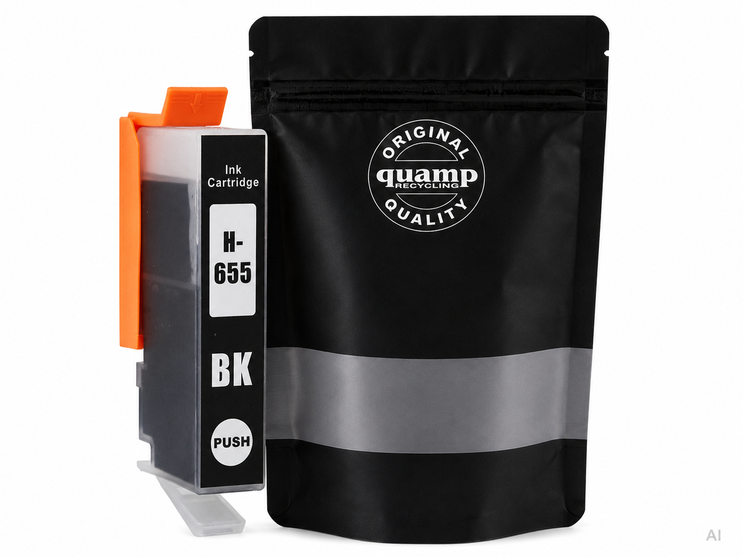 Kompatibilná atramentová náplň HP-655B | CZ109AE | black | 30 ml