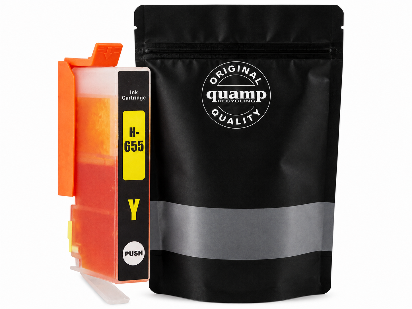 Kompatibilná atramentová náplň HP-655Y | CZ112AE | yellow | 18 ml 