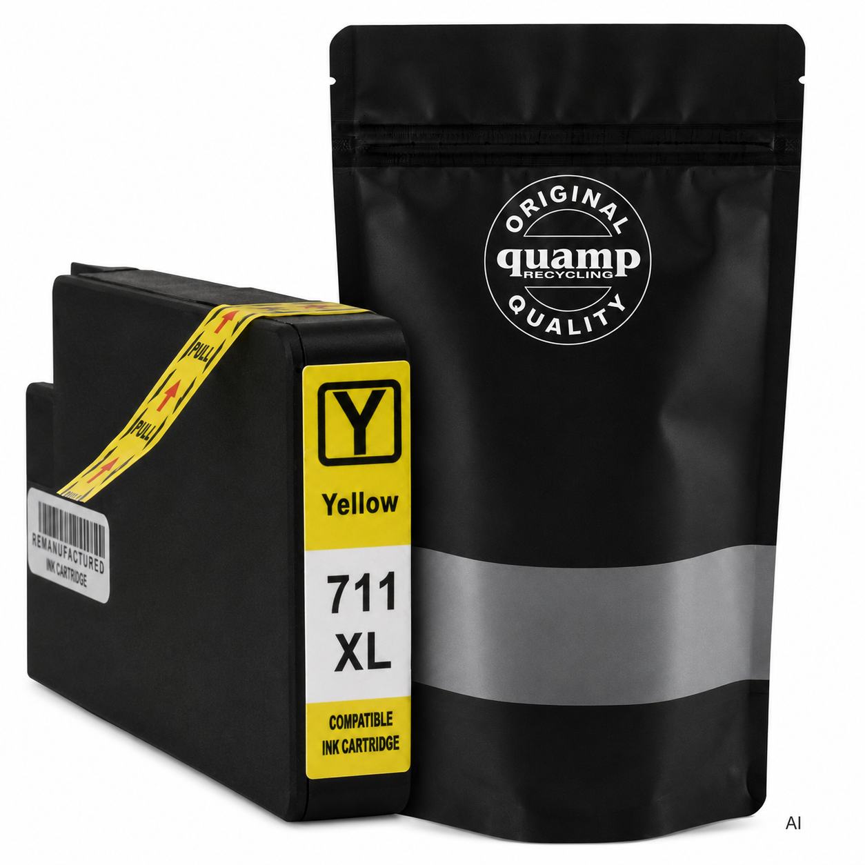 Kompatibilná atramentová náplň HP-711Y | CZ132A | yellow | 28 ml