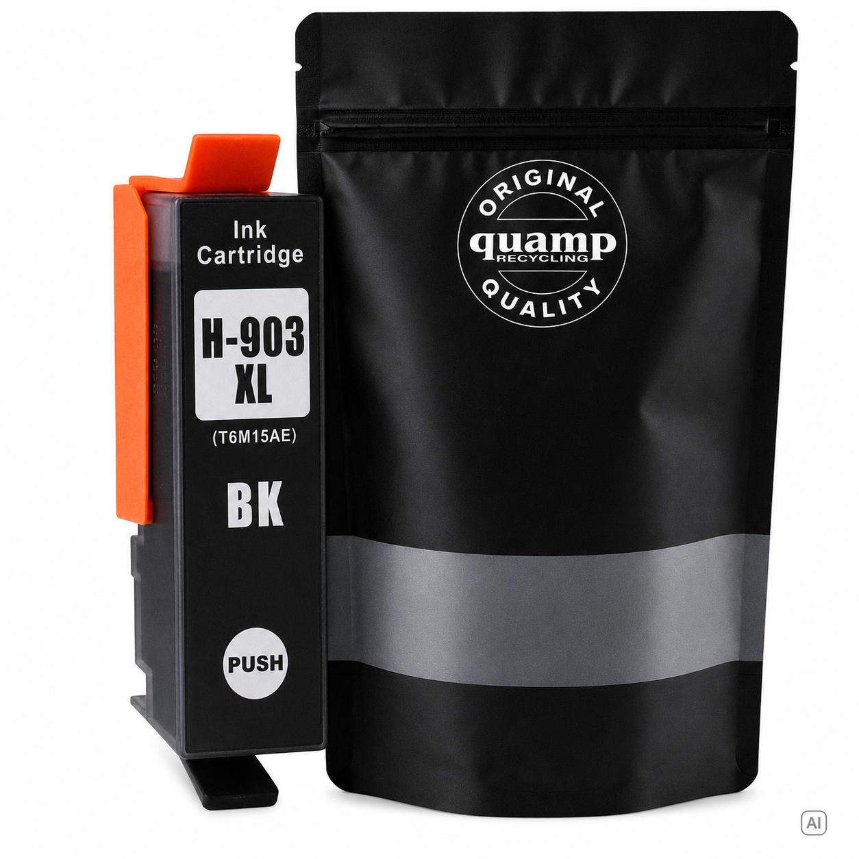 Kompatibilná atramentová náplň HP-903XB | T6M15AE | black | 50 ml