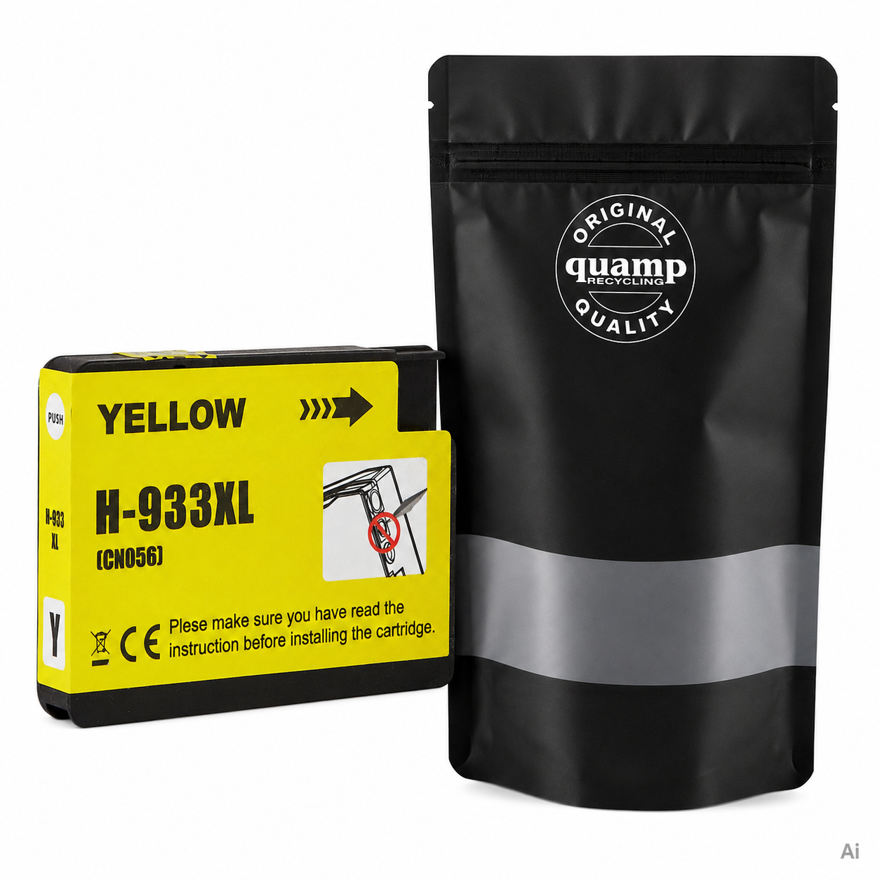 Kompatibilná atramentová náplň HP-933XY | CN056AE | yellow | 13 ml