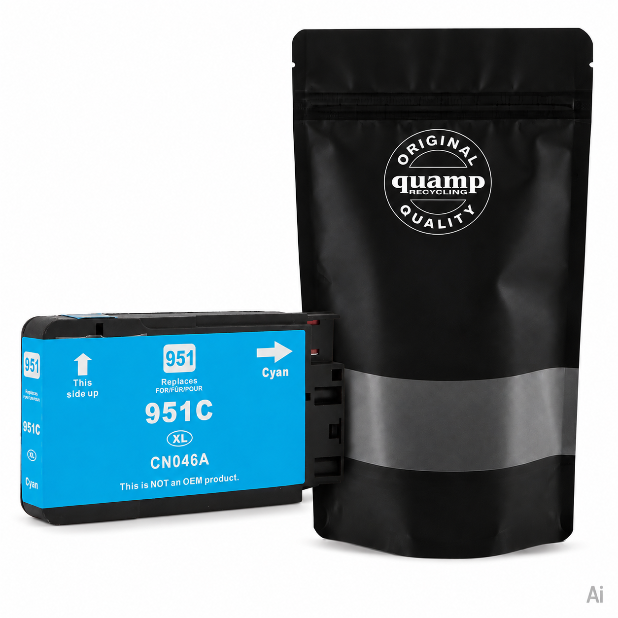 Kompatibilná atramentová náplň HP-951XC | CN046AE | cyan | 28 ml