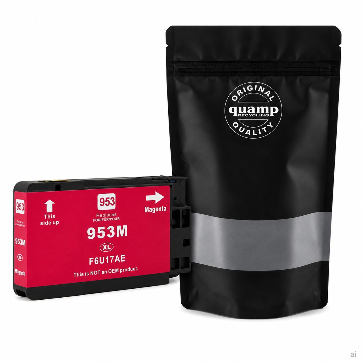 Kompatibilná atramentová náplň HP-953XM | F6U17AE | magenta | 24 ml