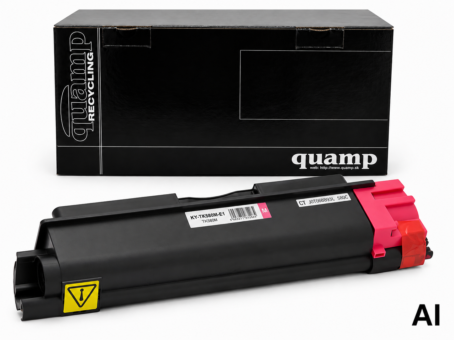 Kompatibilný laserový toner Kyocera   KY-TK580M | TK580M  2800 strán
