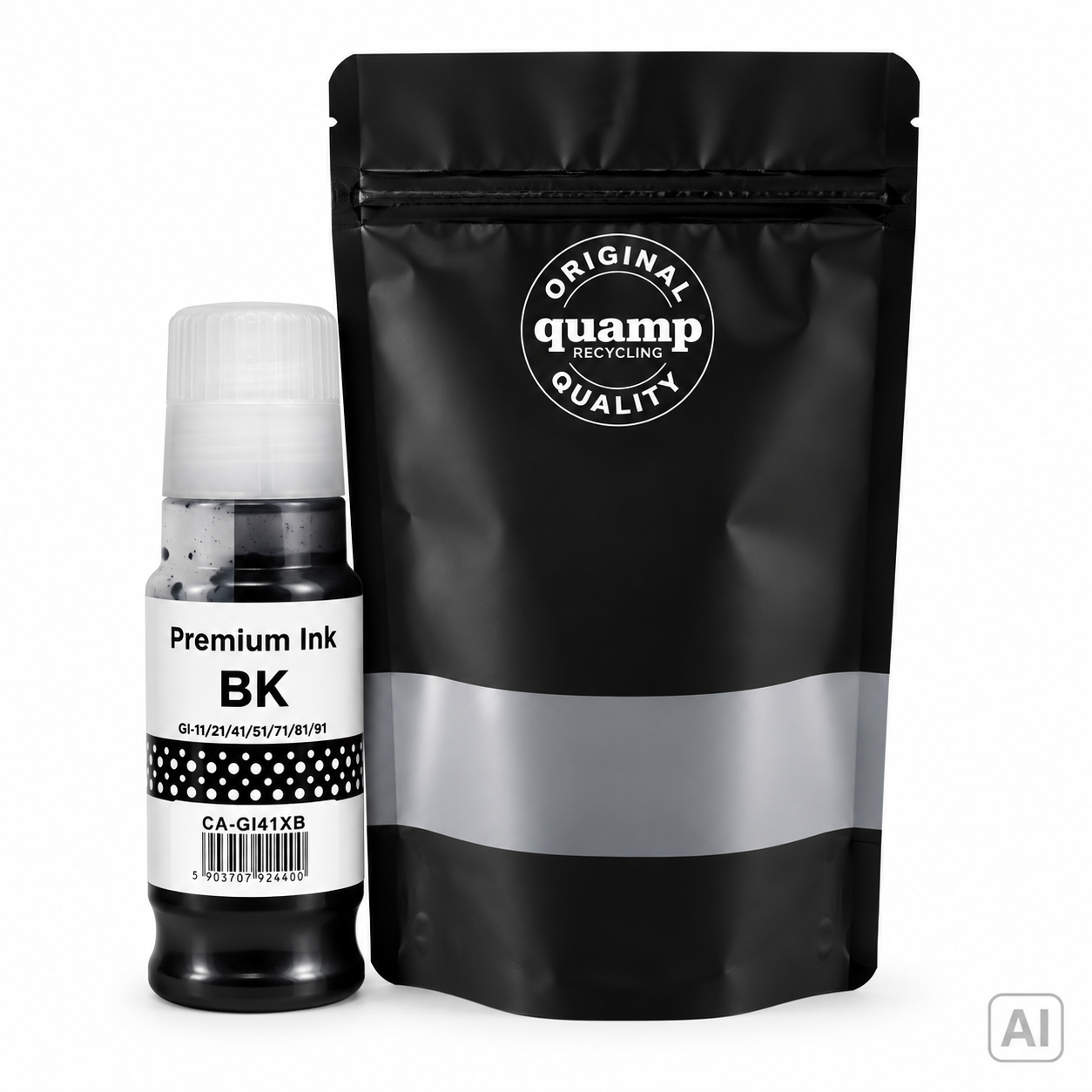 Kompatibilný atrament Canon | GI41 / GI-41BK | black | 130 ml