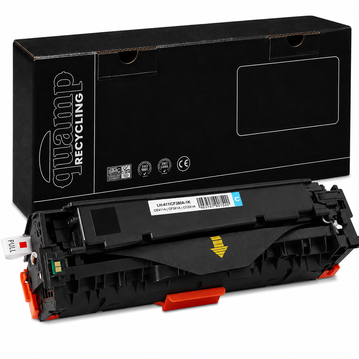 Kompatibilný laserový toner HP-411/CF381 | CE411A / CF381A / CC531A  2800 strán
