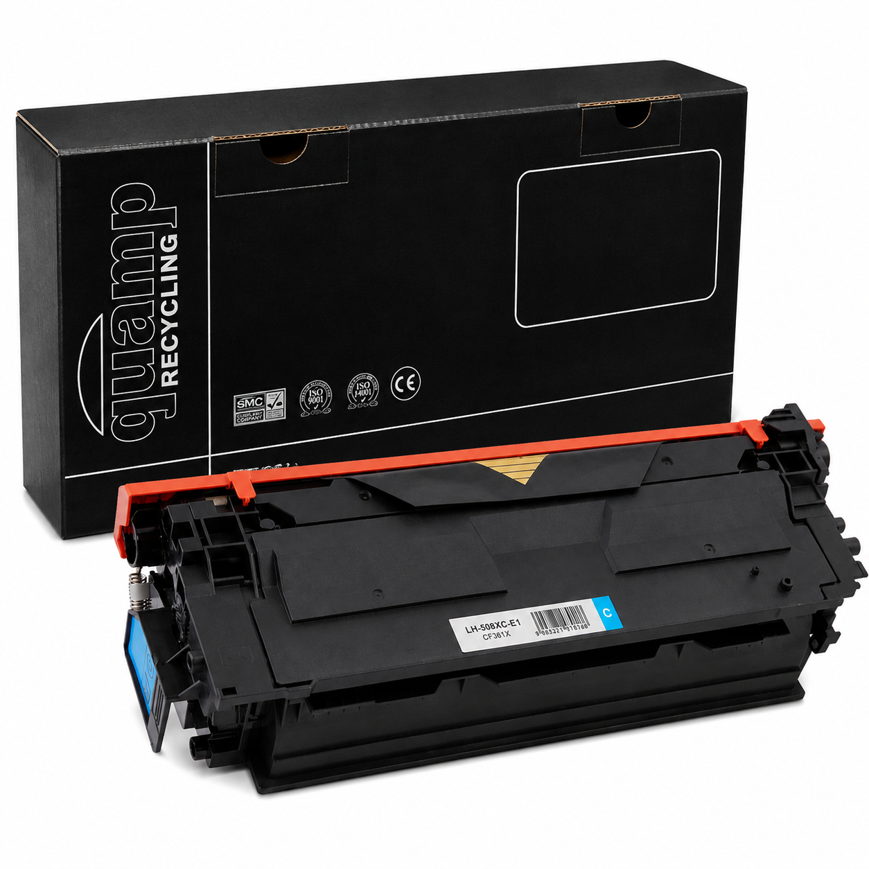 Kompatibilný laserový toner HP-508XC | CF361X cyan  9500 strán
