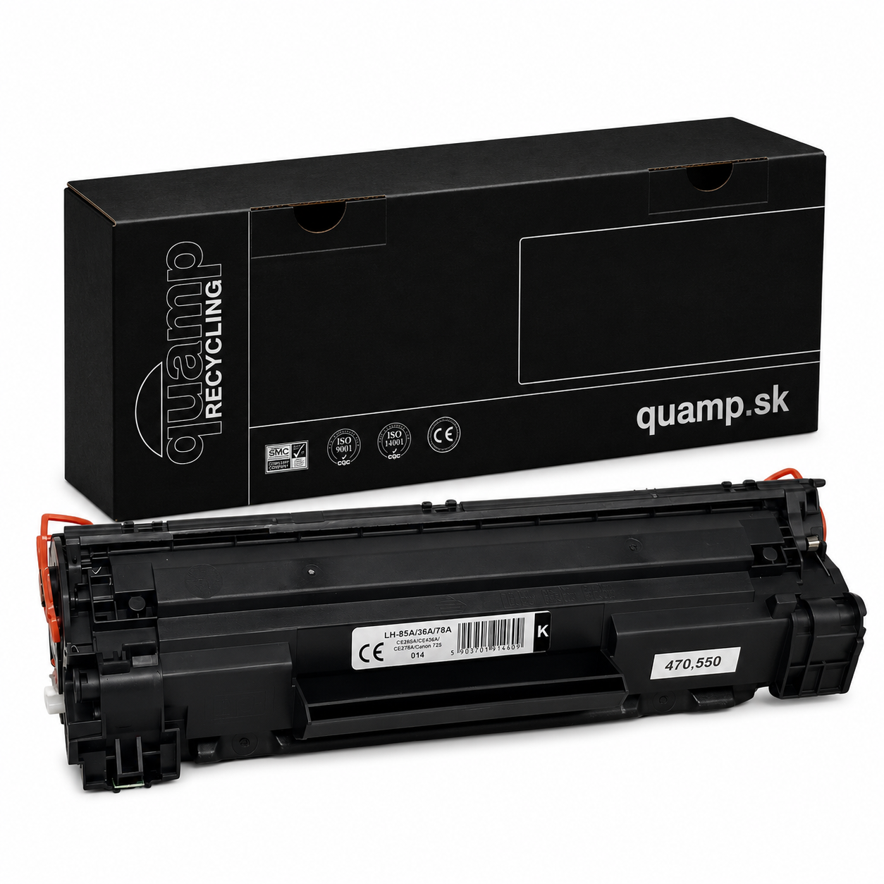 Kompatibilný laserový toner HP-85A/36A/78A | CE285A / CB436A / CB435A  2000 strán
